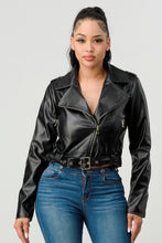 Charger l&#39;image dans la galerie, Pu Leather Jacket