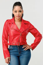 Charger l&#39;image dans la galerie, Pu Leather Jacket