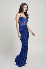 Cargar imagen en el visor de la galería, Cecily Teddy Velvet Corset Maxi Dress