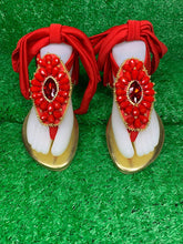 Load image into Gallery viewer, Rhinestones Handmade Sandals, Wedding, Summer Sandals