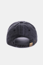 Charger l&#39;image dans la galerie, Zenana Washed ATLANTA Embroidered Baseball Cap