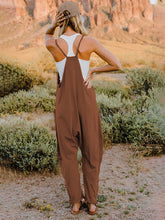 Charger l&#39;image dans la galerie, Double Take Full Size Sleeveless V-Neck Pocketed Jumpsuit