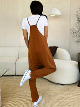 Load image into Gallery viewer, Double Take Full Size Sleeveless V-Neck Pocketed Jumpsuit