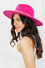 Load image into Gallery viewer, Fame Keep Your Promise Fedora Hat in Pink