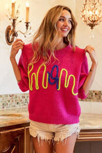 Cargar imagen en el visor de la galería, BiBi MOM Contrast Round Neck Sweater