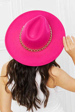 Charger l&#39;image dans la galerie, Fame Keep Your Promise Fedora Hat in Pink
