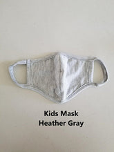 Cargar imagen en el visor de la galería, KIDS Washable, Stretch Cotton-Lined Face Mask, Double Layer, Filter Pocket, ,Made in the USA