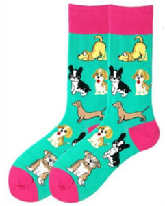 Unisex Dogs Pattern Socks