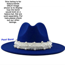 Load image into Gallery viewer, Pearl Bands for Fedora Hats
