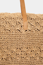 Charger l&#39;image dans la galerie, Fame Straw Braided Tote Bag