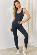 Load image into Gallery viewer, Zenana Ribbed V-Neck Sleeveless Jumpsuit