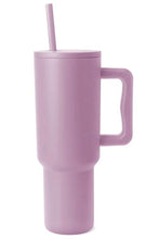 Charger l&#39;image dans la galerie, Monochromatic Stainless Steel Tumbler with Matching Straw