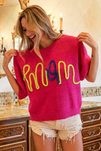 Load image into Gallery viewer, BiBi MOM Contrast Round Neck Sweater