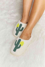 Load image into Gallery viewer, Melody Cactus Plush Slide Slippers