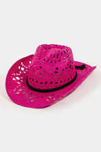 Load image into Gallery viewer, Fame Cutout Wide Brim Hat