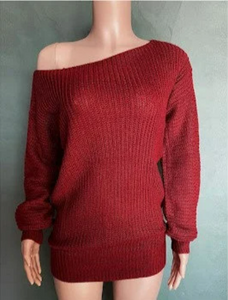 Cozy Oversized Knitted Sweater Dress, Boho Knitted Sweater Dress