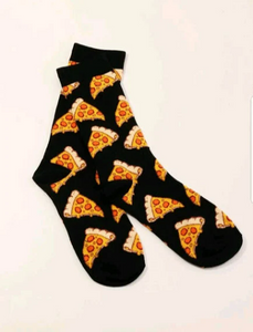Unisex Pizza Design Socks