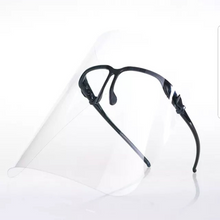 Charger l&#39;image dans la galerie, Face shield, protective shield, clear, Reusable, Anti Fog Face Shield Mask, Safety Shield with Glasses