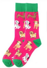 Load image into Gallery viewer, Unisex Dogs Pattern Socks