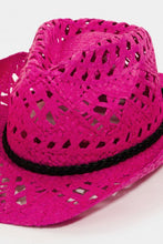 Load image into Gallery viewer, Fame Cutout Wide Brim Hat
