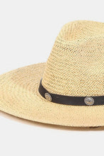 Cargar imagen en el visor de la galería, Fame Belt Strap Straw Hat