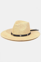 Cargar imagen en el visor de la galería, Fame Belt Strap Straw Hat