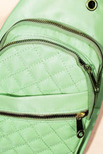 Load image into Gallery viewer, Fame Multi-Layer Zipper Crossbody Bag