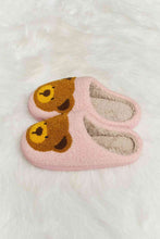 Cargar imagen en el visor de la galería, Melody Teddy Bear Print Plush Slide Slippers